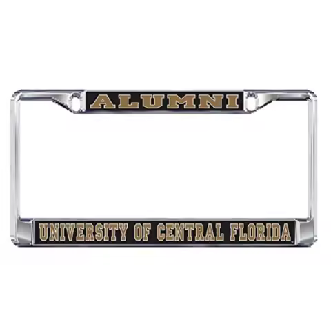 Central Florida Golden Knights Plate Frame Domed UCF Alumni Plate Frame (29040 )