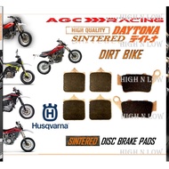 HUSQVARNA SM 450R SM 610IE SMS 630 SRM 630 SM 701 SUPERMOTO 701 BRAKE PADS SINTERED LONG LIFE TOP QU