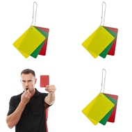 FE 3set Soccer Referee Practice Cards Set Soccer Referee Penalty Cards Enduring