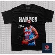 NBA - James Harden T-Shirt - Shirt - T-Shirt - Basketball T-Shirt - Cotton Combed 24s