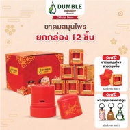 ยาดมสมุนไพรดัมเบิ้ล ลายตรุษจีน 2024 Dumble Herbal Inhaler Lunar New Year 2024 Collection - ยกกล่อง 1