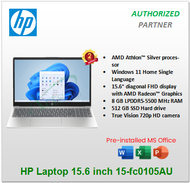 HP Laptop 15.6 inch 15-fc0105AU