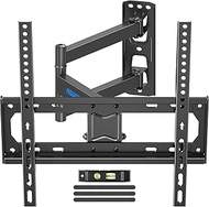 MOUNTUP Full Motion TV Wall Mount for 26-55 Inch TVs, Corner Wall Mount Single Articulating Arm TV B