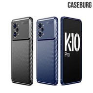 OPPO K10 Pro 5G CASEBURG Flexi Shield 碳纖維紋設計 保護軟套 手機軟殼 6441A