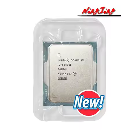 Intel Core i5 13400F New CPU i5-13400F 2.5 GHz Ten cores - sixteen threads 10NM L3=20M 65W LGA 1700