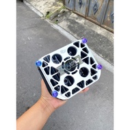 Yamaha 125z titanium bolts 4pcs