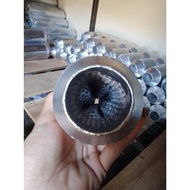 Knalpot Resonator katalis silver untuk mobil manual dan matic all