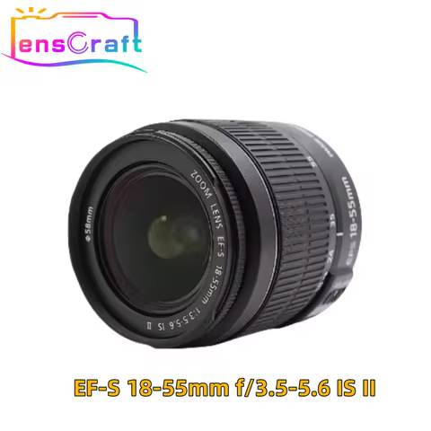 Original 18-55 Lens EF-S 18-55mm f/3.5-5.6 IS II Camera Lenses for Canon Camera