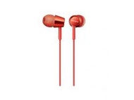 Sony MDR-EX155AP In-Ear Earphones (Red)