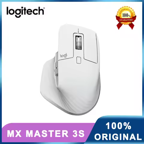 NEW Logitech MX Master 3S Wireless Mouse 8000 DPI 2.4GHz Laser Wireless Bluetooth Office Mouse For L