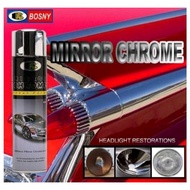 Bosny Mirror Chrome B123 Spray Paint 270ml （Only Sarawak Can Order）Samurai SPRAY Motor super chrome 