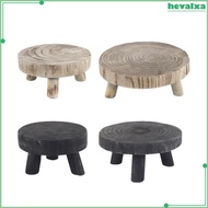 [Hevalxa] Plant Stand, Plant Stool, Round, Garden, Flower Pot Holder, Flower Pot Stand for Indoor Lawn