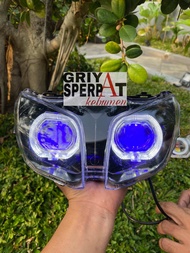 REFLEKTOR LAMPU DEPAN JUPITER Z ROBOT 2010 BILED MINI LED