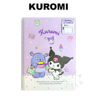 [SANRIO] Wired Spring Line Notebook (Kuromi Cinnamoroll Pochacco Mymelody)