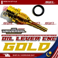 Oil Lever Dipstick PROTAPER Universal YAMAHA Use CNC Alloy Modified Hexagonal Oil Dipstick Decoratio