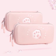 Cute Pink Cat Bag for For Nintendo Switch / Lite Storage Bag Cover Case for Nintendo Switch Lite Bag