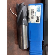 SGS 30028 1 4 Flute Square End General Purpose End Mill, Aluminum Titanium Nitride Coating, 1" Cutti