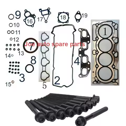 QR20 QR20DE Full gasket set kit cylinder head bolt nuts for Nissan X-Trail Primera Serena Teana Wing