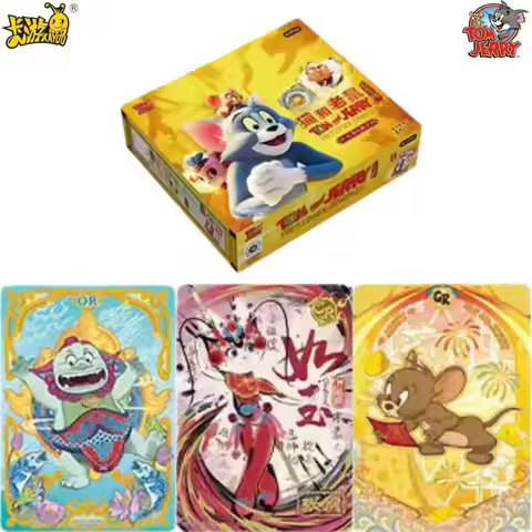 Kayou Official Tom And Jerry Forbidden Compass Movie Collectible Trading Cards Original Licensed Per