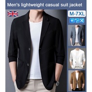 【💕HOT💕M-5XL Men's Casual Suit】Lightweight and Elegant Men's Casual Blazer for Spring Summer Season