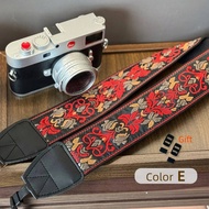 5cm Universal Classical Camera Shoulder Strap Neck Sling for Canon R7 Nikon Z50 Sony A7M4 Fuji Penta