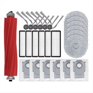 For Roborock QR798 QV35A Replacement Main Side Brush Hepa Filter Mop Pad Spare Parts Accessories