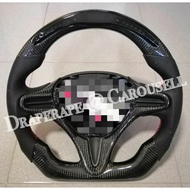 Honda Civic FD / Jazz / Fit / Stream RN6 / RSZ LED Carbon Fiber Steering Wheel