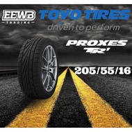 (POSTAGE) 205/55/16 TOYO PROXES TR1 NEW CAR TIRES TYRE TAYAR