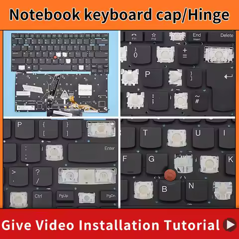 Replacement Keycap Key cap Hinge for Lenovo Thinkpad X1 Carbon 8th Gen8 Gen 8 2020 Backlit Laptop Ke