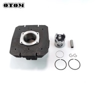 OTOM 1974-2005 Motorcycle Cylinder Block Pision Pin Ring Gasket Kit For YAMAHA DT125 DT175 RX135 RXK