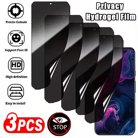 3Pcs Anti Spy Privacy Hydrogel For Google Pixel 6 6a 7 7a 8 8a For Pixel 6Pro 7Pro 8Pro Screen Prote