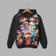 Boboiboy v9 TV Anime Kids Hoodie 3D Printing Children's Cartoon Animation for Ages 1-12 Years