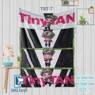 All members BTS tinytan - BTS tinytan blanket - BTS tinytan edition - custom BTS blanket - BTS tinyt