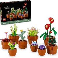 LEGO Icons Tiny Plants Building Set, Cactus D cor Gift Idea for Flower-Lovers, Carnivorous, Tropical
