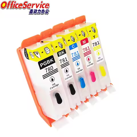 PGI-780 CLI-781 Refillable ink Cartridge For Canon PIXMA TS8270 TS9170 TS707 TR8570 TS8170 printer