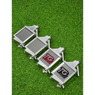 Giorno PCX Lead Radiator Aluminum Bold TG Racing