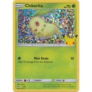 Chikorita - 2/25 - 25th Anniversary Holo McDonalds 25th Anniversary Singles