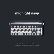 ACTTO Keyboard B503(No Hangul106 Keys)Retro Style Wireless Bluetooth 5.0 Typewriter Keyboard with In