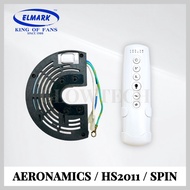 [ORIGINAL] ELMARK Ceiling Fan PCB + REMOTE CONTROL for ELMARK AERONAMICS / HS2011 / SPIN