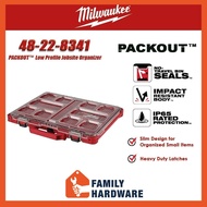 MILWAUKEE 48-22-8431 PACKOUT Low Profile Jobsite Organizer Heavy Duty Tool Box 48 22 8431 48228431