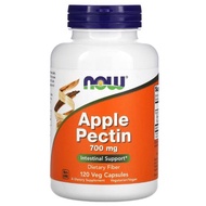 [SG] NOW Foods Apple Pectin 700 mg 120 Caps - Dietary Fiber