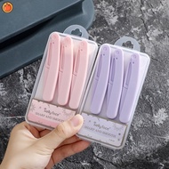 3 pcs Eyebrow Trimmer Set Makeup Tools Safe Eye Brow Razor Face Body Hair Removal Shaver Blades Woma