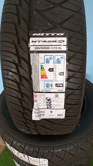 265/50R20 Nitto420ราคา1ชุด4เส้นแถมฟรีจุ๊ฟลมยาง4ชิ้น