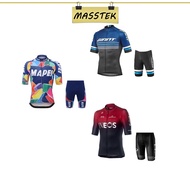 2024 Spot Giant Cycling Jersey INEOS Downhill Bicycle Wear Mapei Bike Clothing Cycling Short Pants Murah Jersi APL
