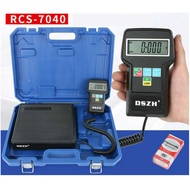 เครื่องชั่งน้ำยาแอร์ Digital Refrigerant Scale DSZH RCS-7040 ดิจิตอลอิเล็กทรอนิกส์ 100kg ชั่งเติมน้ำ