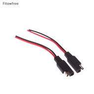Fitow SAE Male Female Power Vehicle Extension Cable Plug Wire Cable Connector For Solar Photovoltaic  2core Power Cord FE