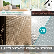 Window Film Glass Film 3D Electrostatic Diamond Window Window Film For Privacy Frosted Window Film P