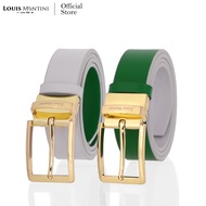 Louis Montini (BURANO) เข็มขัดผู้ชาย Men Belt เข็มขัดหนังวัวเเท้หัวหมุน MGN250