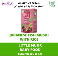 Little Nuur Japanese Fish Mush Makanan Bayi Bubur Ready To Eat Eatalian Express Baby food 100g Babyf
