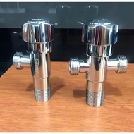 Milano Stop Faucet Stainless 1/ 2 Inch Single/ Stop Faucet Stainless Branch Type CMV201C-02/D